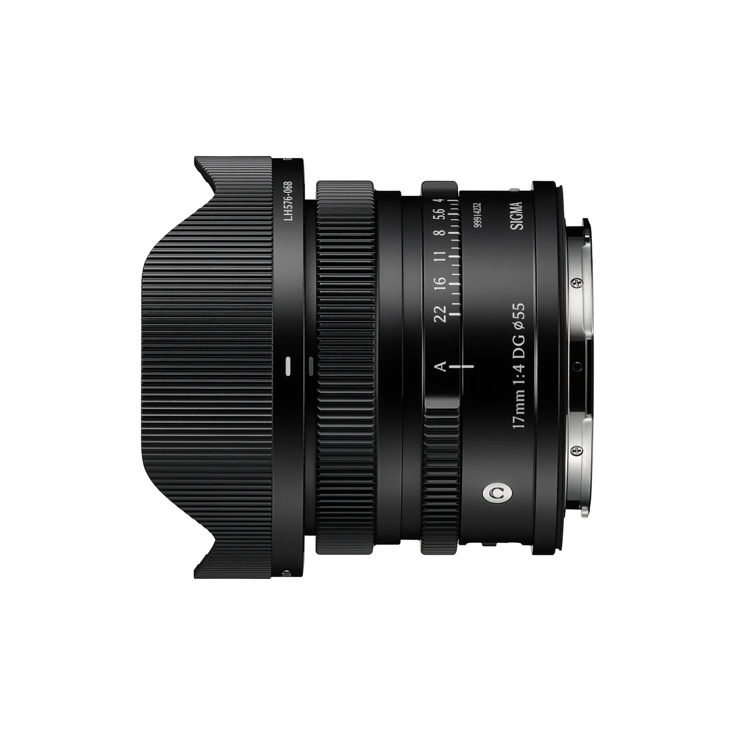 Sigma 17mm f/4 DG Contemporary Lens for L Mount Black