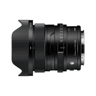 Sigma 20mm f/2 DG Contemporary Lens for L Mount Black