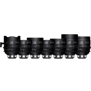 Sigma 7 Cine Lens Kit - 20/24/28/35/50/85/135mm for PL Mount /i-Technology