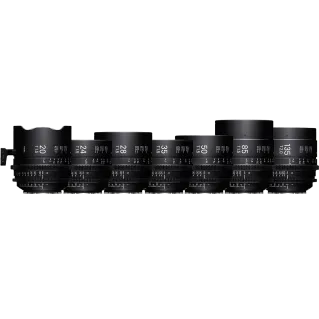 Sigma 7 Cine Lens Kit - 20/24/28/35/50/85/135mm for Cannon EF Mount