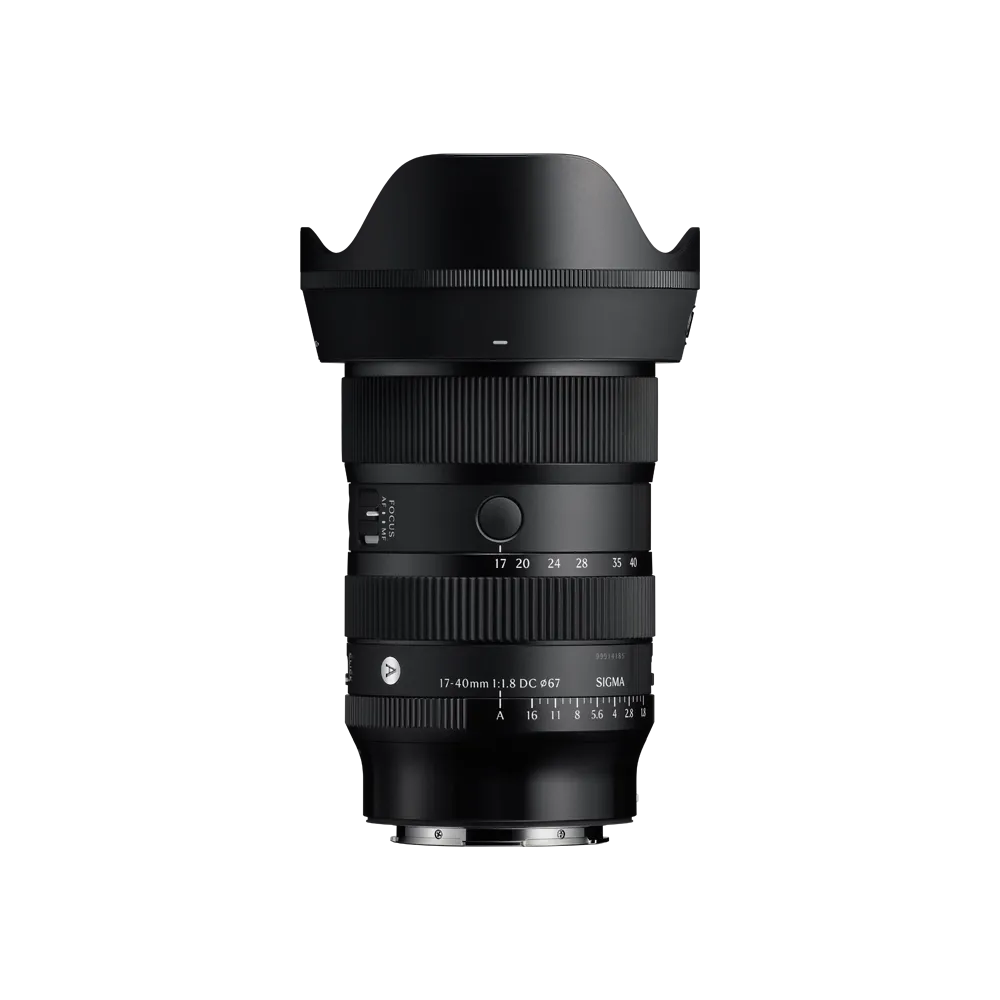 Sigma 17-40mm f/1.8 DC Art Lens for Fuji X Mount