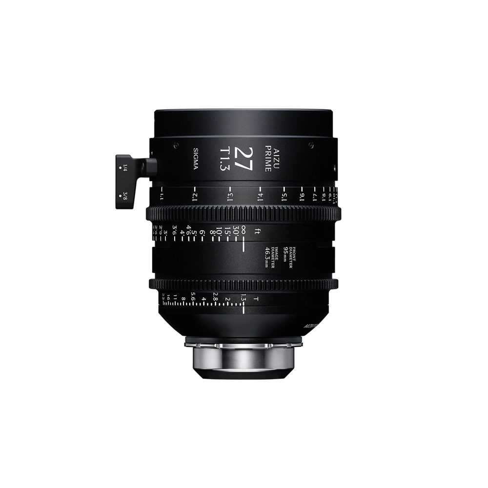 Sigma Aizu 27mm T 1.3 Cine Prime LF/AP5 (feet) PL Mount