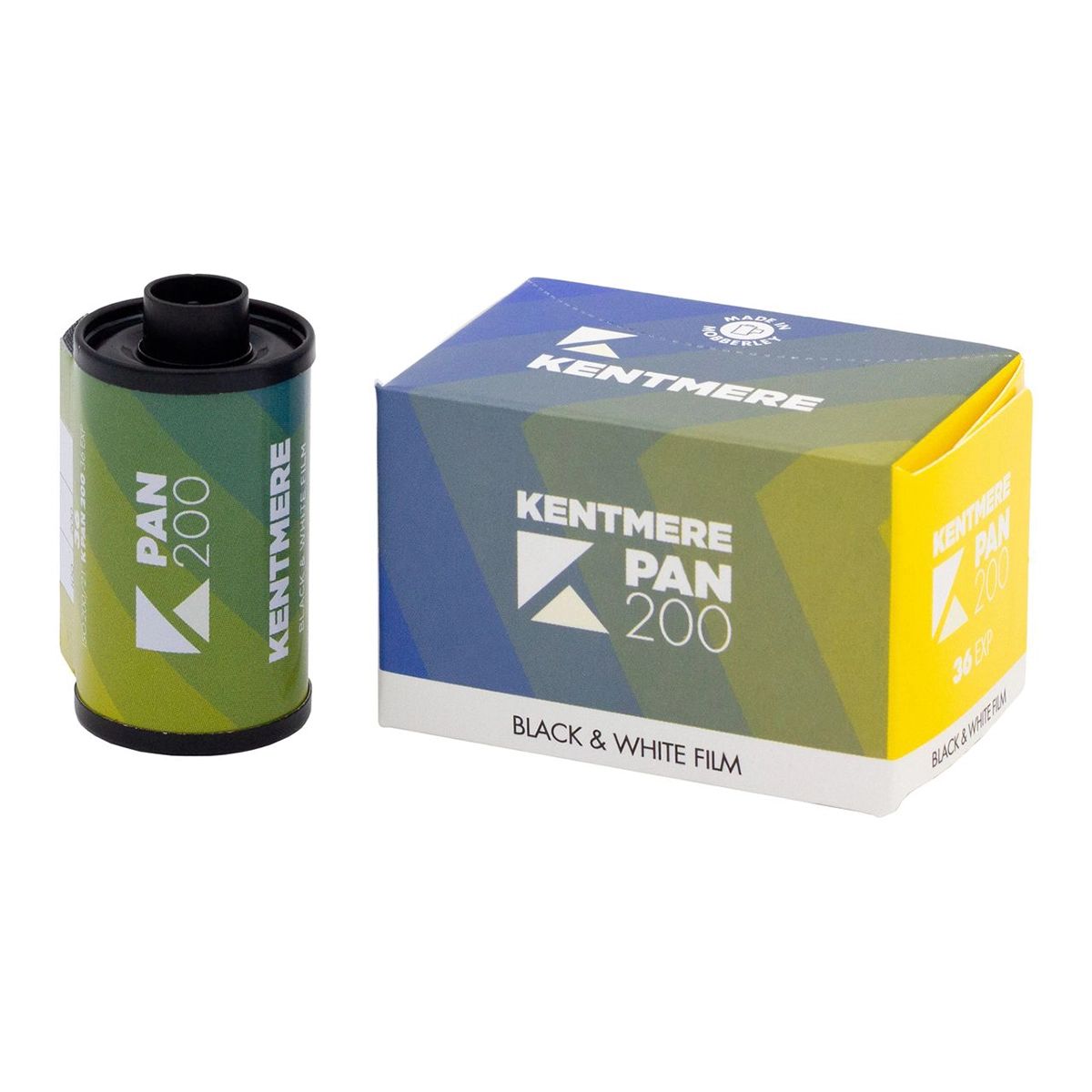 Kentmere PAN ISO 200 35mm 36 Exposure Black & White Film