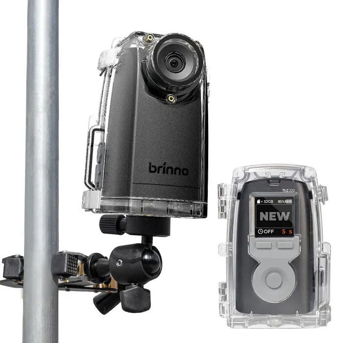 Brinno BCC300-C Time Lapse Camera kit - Incl. TLC300, Bungee Cords & Clampod