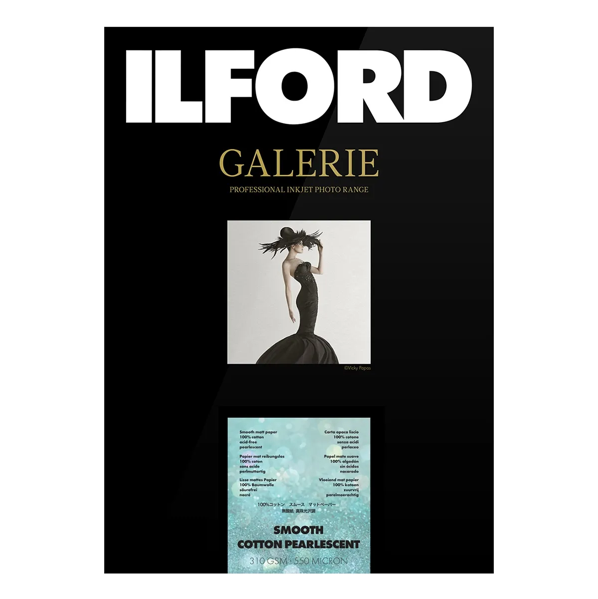 Ilford Galerie Smooth Cotton Pearlescent Paper Sheets (310 GSM)