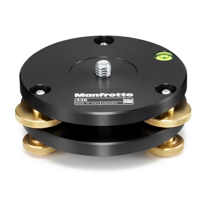 Manfrotto Levelling Base with Three Adjustment Dials