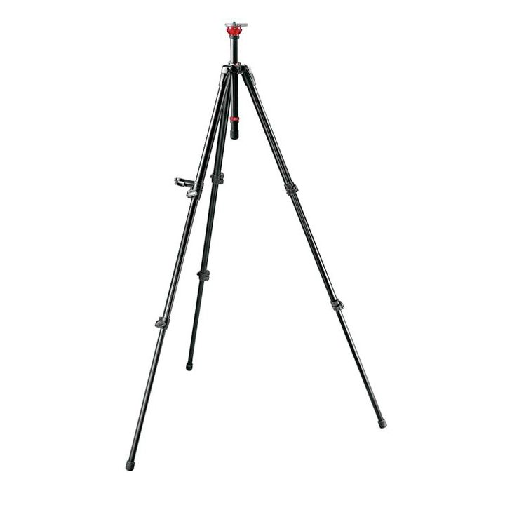 Manfrotto MDeVe Aluminium Video Tripod with 50mm Half Ball Black