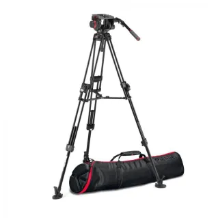 Manfrotto 509HD Video Head and 645 Fast Twin Aluminium Tripod System
