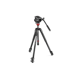 Manfrotto 190X Aluminium Video Tripod and MVH500AH Fluid Head Kit