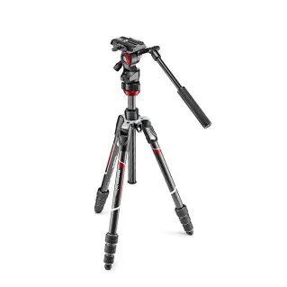 Manfrotto Befree Live Carbon Fibre Video Tripod Kit with Twist Locks