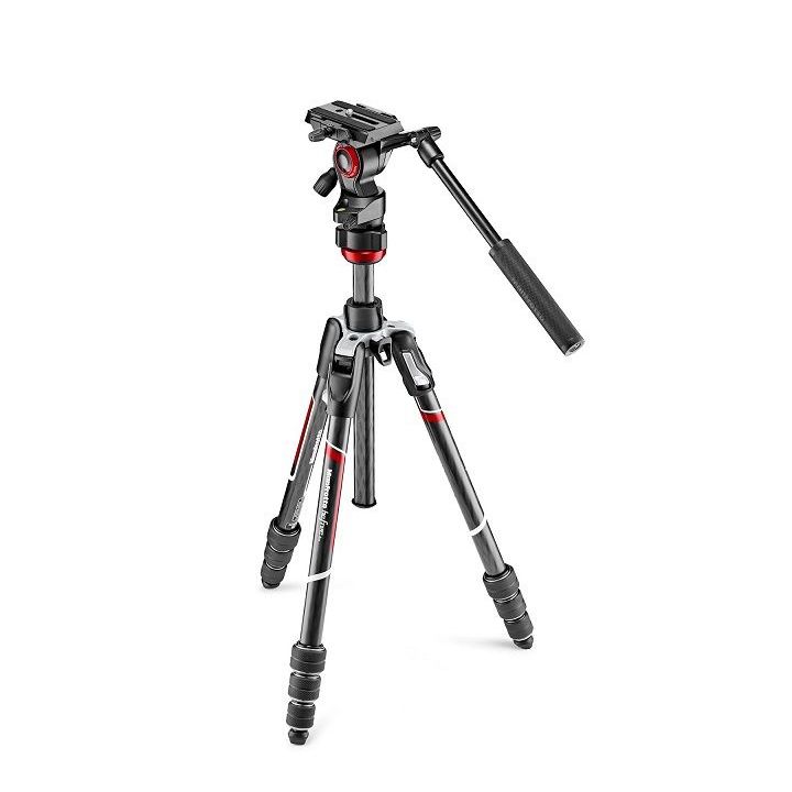 Manfrotto Befree Live Carbon Fibre Video Tripod Kit with Twist Locks