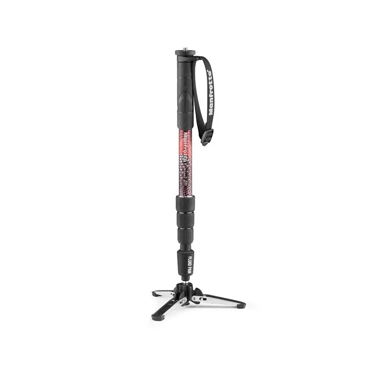 Manfrotto Element MII Aluminium 4-Section Fluid Video Monopod