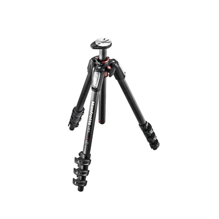 Manfrotto 055 Carbon Fibre 4-Section Tripod without Head **