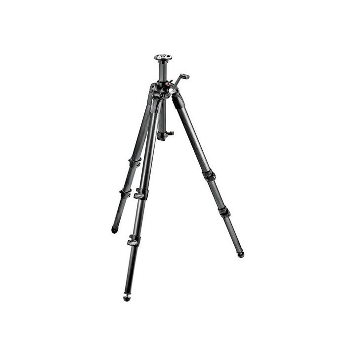 Manfrotto 057 Carbon Fibre 3-Section Tripod with Geared Column