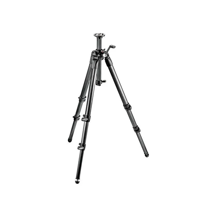 Manfrotto 057 Carbon Fibre 3-Section Tripod with Geared Column