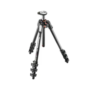 Manfrotto 190 Carbon Fibre 4 Section Tripod with Horizontal Column
