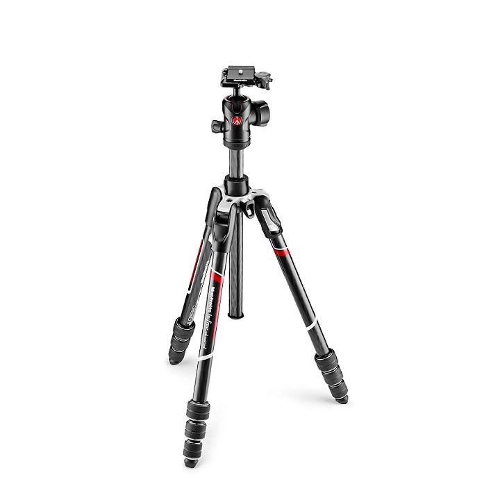 Manfrotto Befree Advanced Carbon Fibre Twist Lock Travel Tripod Kit with Ball Head