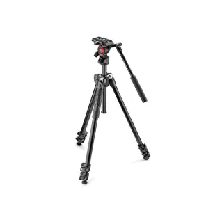 Manfrotto 290 Light Aluminium Tripod Kit with Befree Live Fluid Video Head