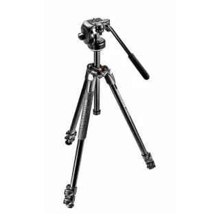 Manfrotto 290 Xtra Aluminium 3-Section Tripod with 2-Way Fluid Head