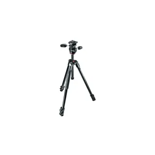 Manfrotto 290 Xtra Aluminium 3-Section Tripod with 3-Way Head Kit
