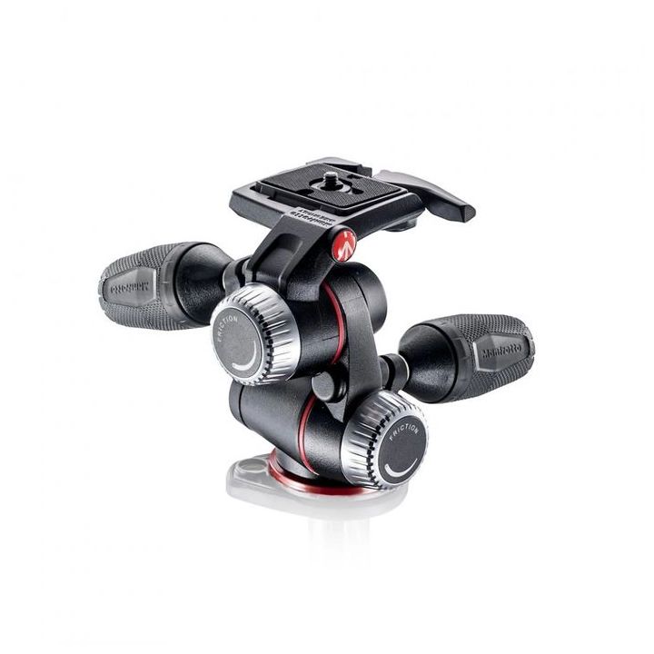 Manfrotto X-PRO 3-Way Tripod Head with Retractable Levers and Friction Control