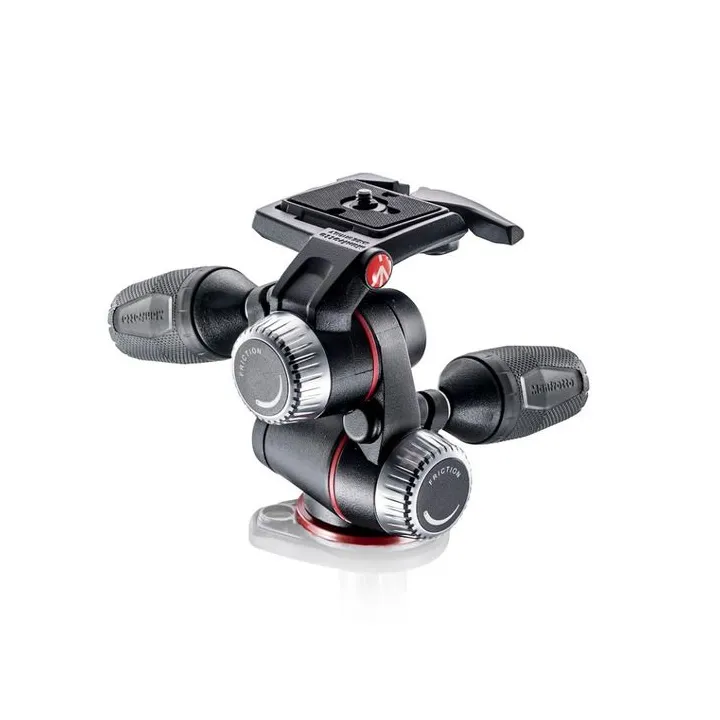 Manfrotto X-PRO 3-Way Tripod Head with Retractable Levers and Friction Control