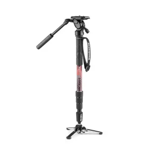 Manfrotto Element MII Aluminium Video Monopod Kit with Fluid Head