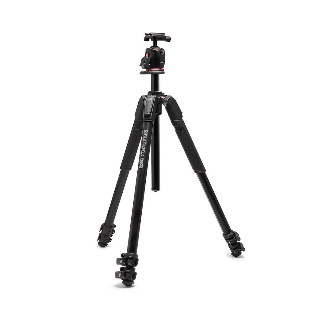 Manfrotto 055 Aluminium 3-Section Tripod Kit with XPRO Ball Head and Top Lock