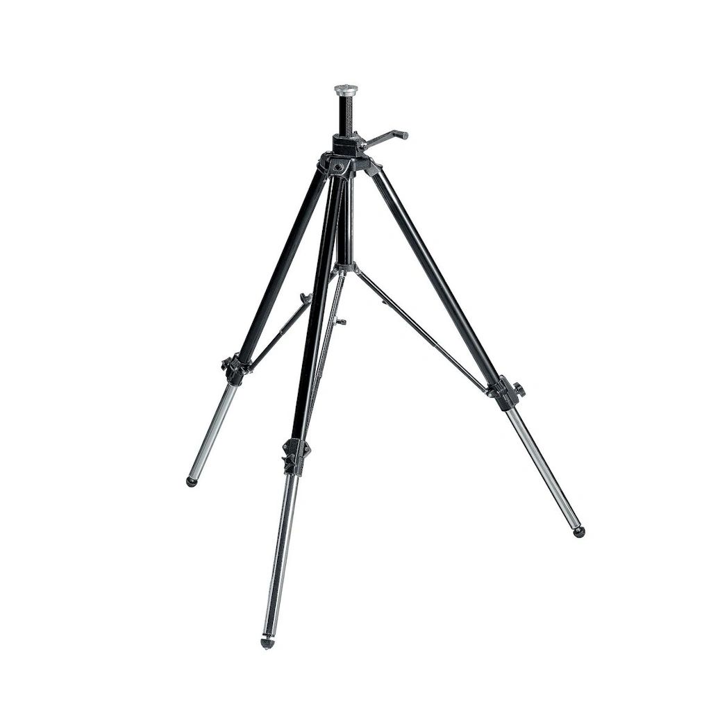 Manfrotto Professional Geared Video and Movie Tripod Black