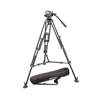 Manfrotto 502 Professional Aluminium Video System with Middle Spreader and Bag
