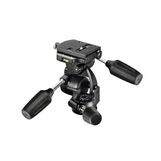 Manfrotto Standard 3-Way Tripod Head with Quick Release Plate