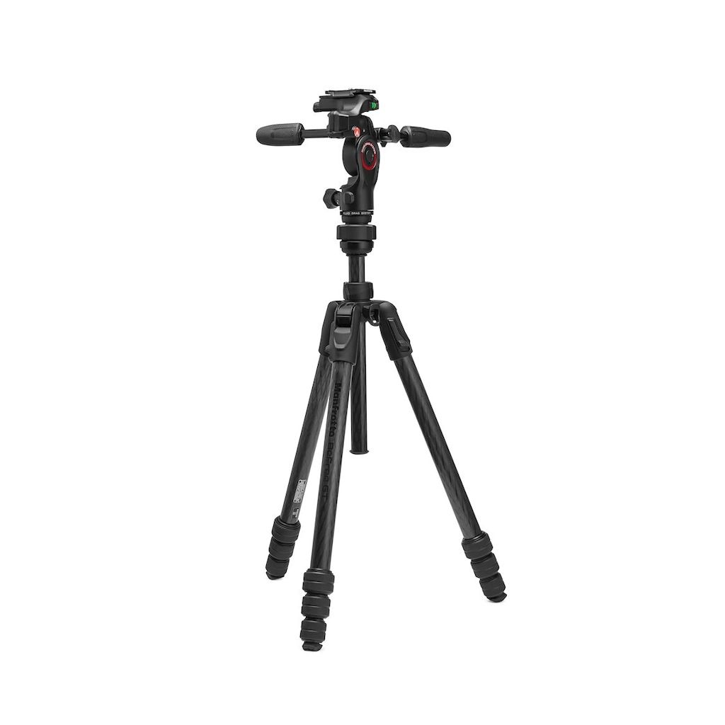 Manfrotto Befree GT Carbon Fibre Hybrid Tripod Kit with 3-Way Live Head
