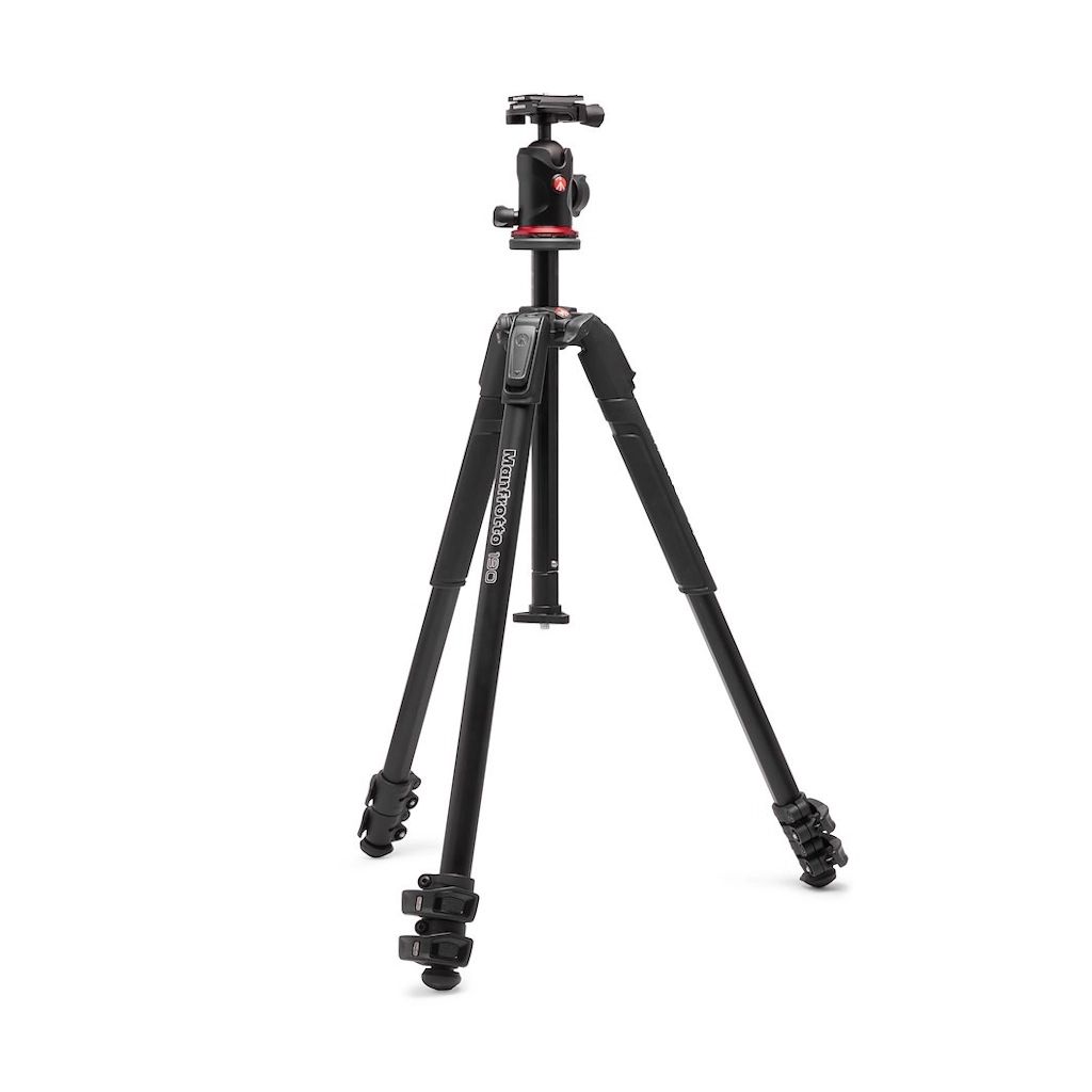 Manfrotto 190X Aluminium 3-Section Tripod with XPRO Ball Head and Arca-Swiss Plate