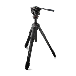 Manfrotto ONE Hybrid Aluminium Video Tripod Kit with 500X Fluid Head