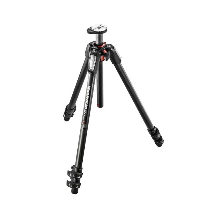 Manfrotto 055 Carbon Fibre 3-Section Tripod without Head **