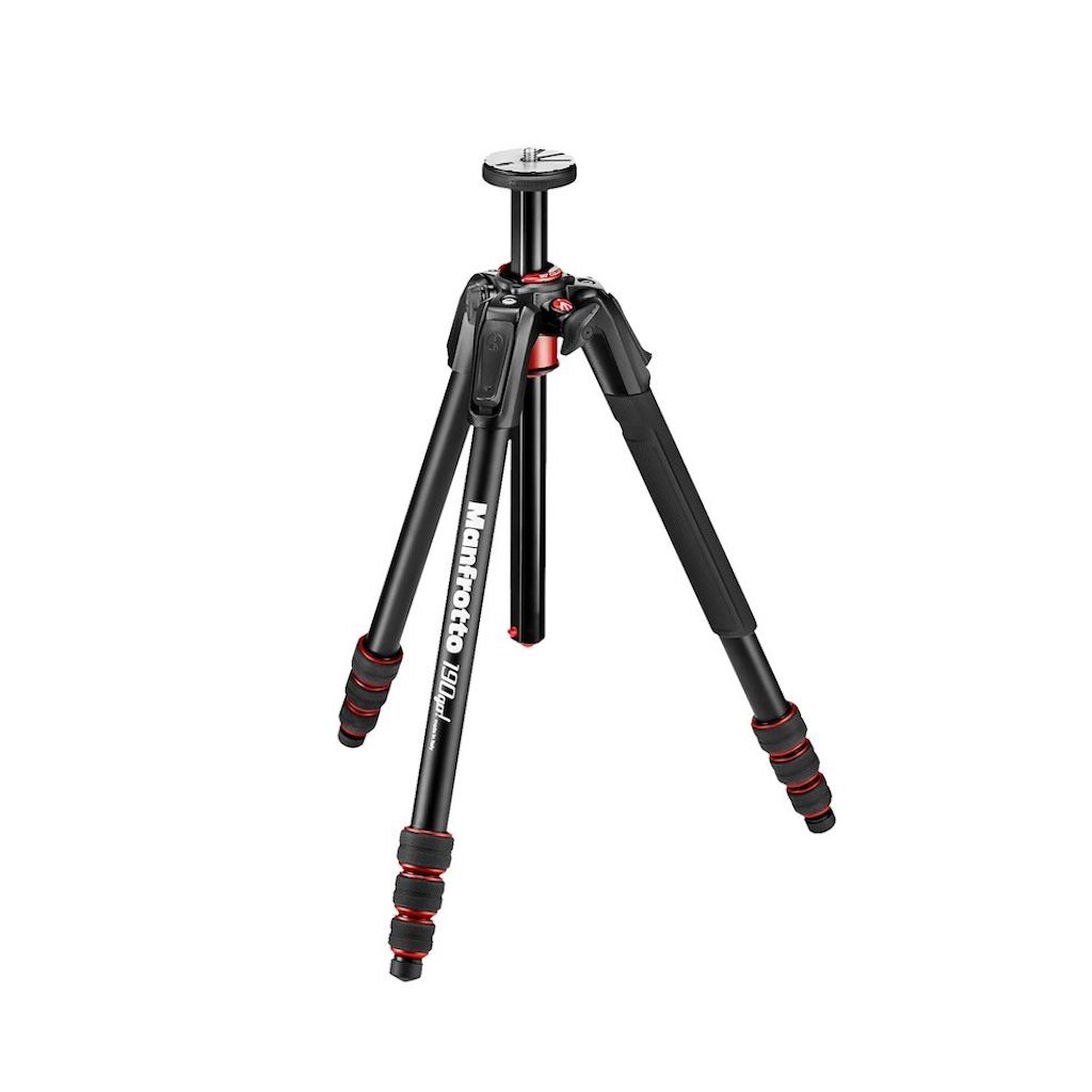 Manfrotto 190go! Aluminium 4-Section Tripod without Head