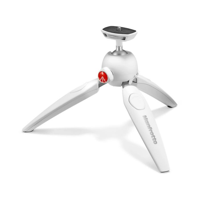 Manfrotto PIXI EVO 2-Section Mini Tripod - White