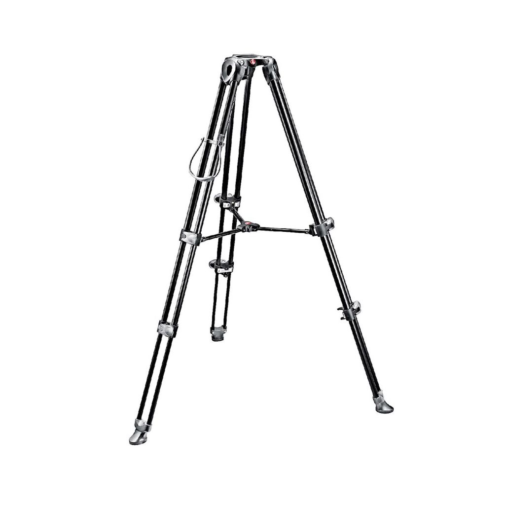 Manfrotto Telescopic Twin Leg Aluminium Video Tripod