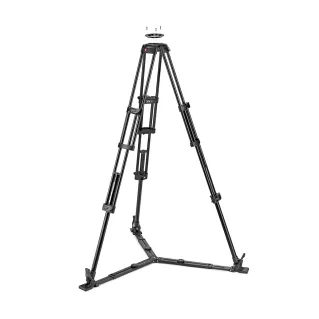 Manfrotto Aluminium Twin Leg Video Tripod with Ground Spreader 100/75mm