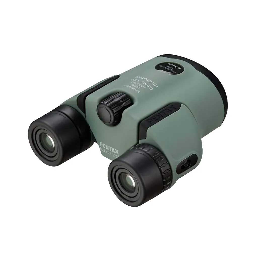 Pentax Papilio III 6.5x21 WR Olive Binoculars