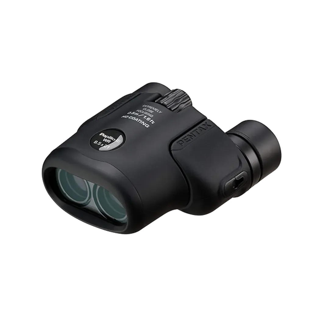Pentax Papilio III 8.5x21 WR Binoculars - Black