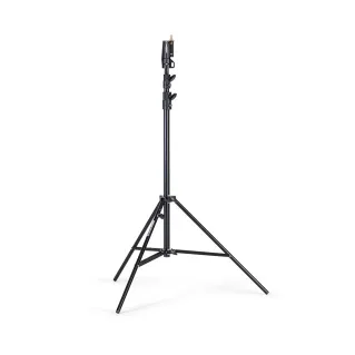 Manfrotto Aluminium Senior Stand Black with Levelling Leg