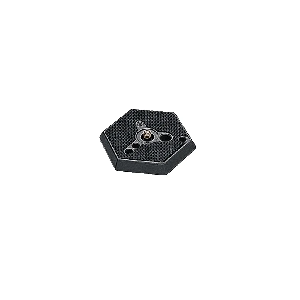 Manfrotto Hexagonal Quick Release Plate with 3/8 Inch Screw for 029 Head