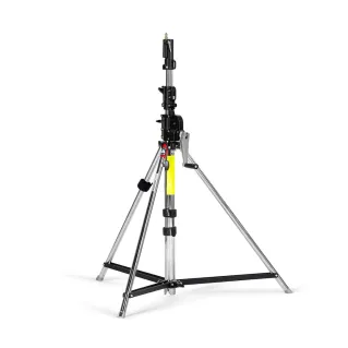 Manfrotto Short Wind Up Lighting Stand with Safety and Levelling Leg