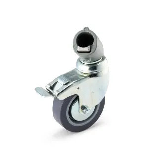 Manfrotto 75mm Diameter Wheel Set with Brakes for Lighting Stands