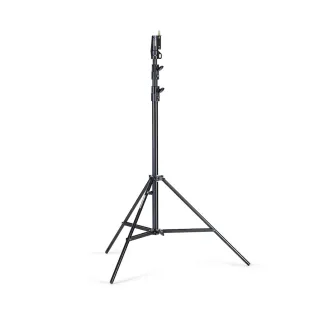 Manfrotto Heavy Duty Black Steel Lighting Stand with Levelling Leg