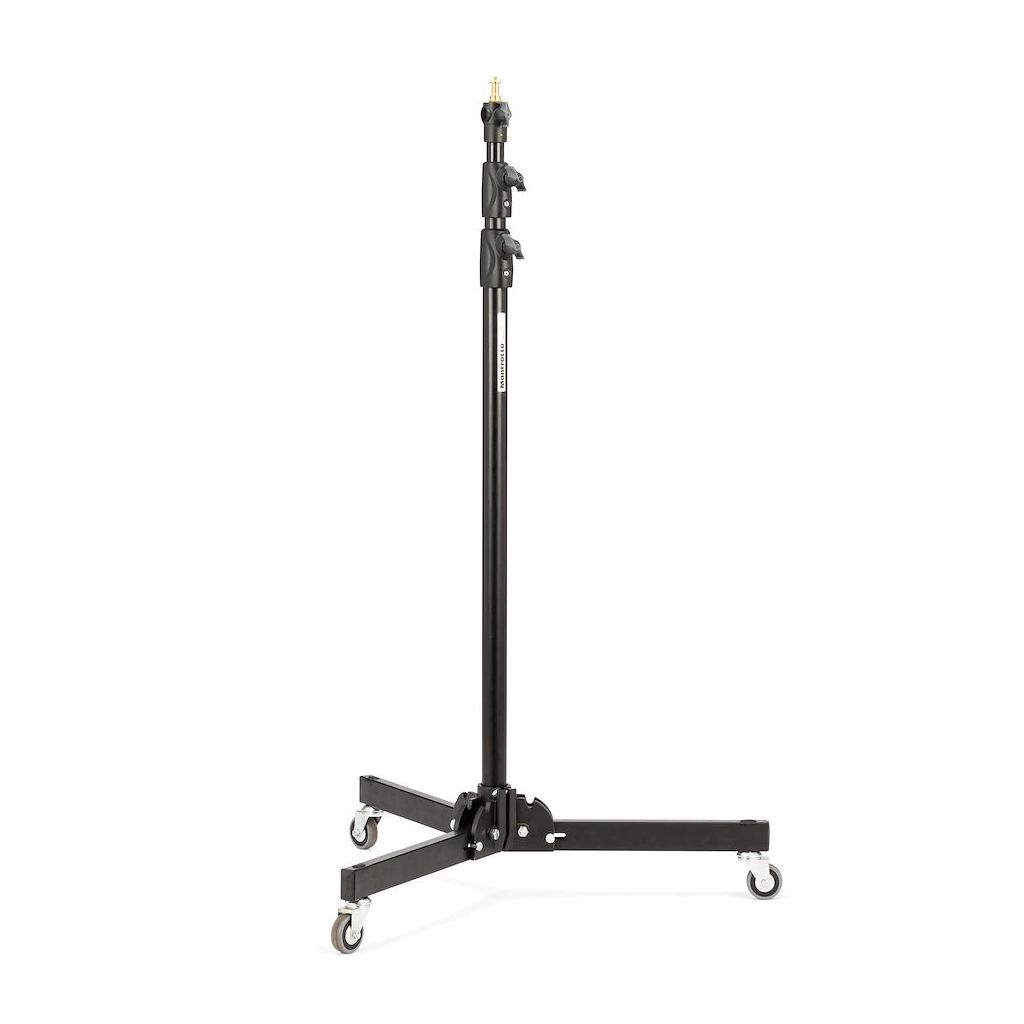 Manfrotto Studio Folding Base with Aluminium Column, Black