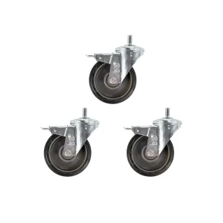 Manfrotto 100mm Wheel Set with Brakes for Lighting Supports