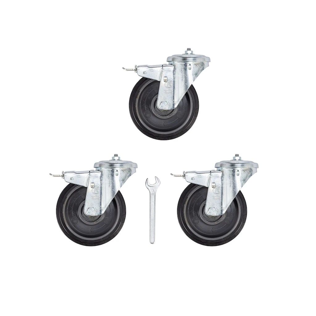 Manfrotto 160mm Hard Wheels for Wind Up Stands Set of 3