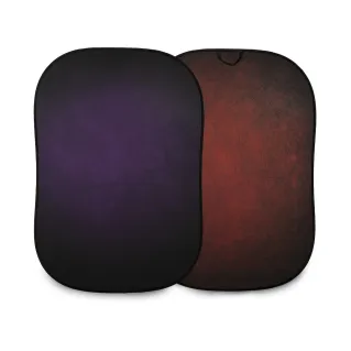 Manfrotto Lastolite Vintage Collapsible Background 1.5x2.1m Aubergine/Crimson